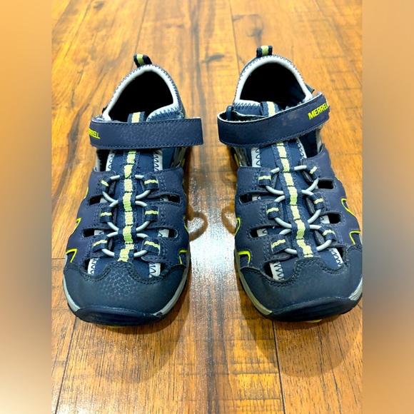 Merrell Hydro Hiker Blue Sandal Youth 3 - Picture 3 of 13